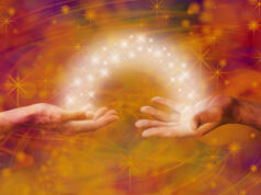 Consulting a medium for important messages spirit, connection